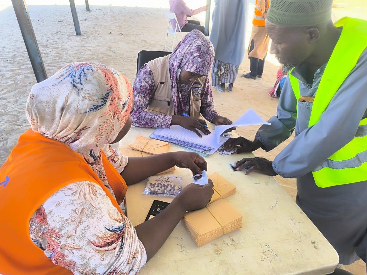 Camp de Sayam forage |  2 487 ménages réfugiés assistés en intrants nutritionnels